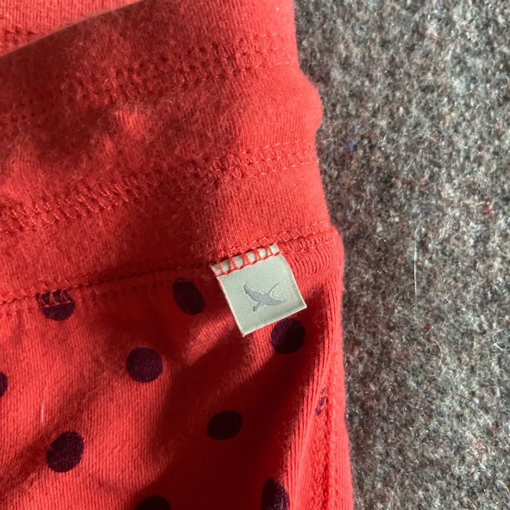 Eddie Bauer Coral Polka Dot Pajama Pants XL - Picture 5 of 11